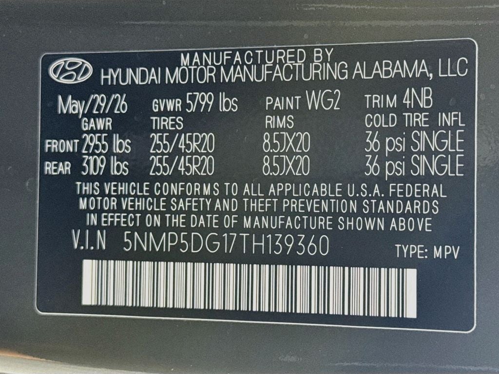 2026 Hyundai Santa Fe Hybrid Calligraphy