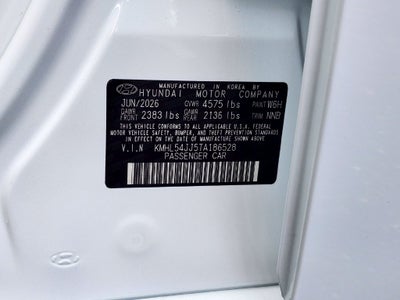 2026 Hyundai Sonata Hybrid Limited