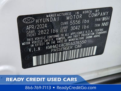 2024 Hyundai IONIQ 6 SE