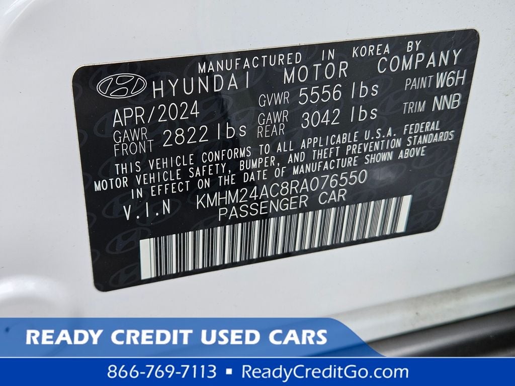 2024 Hyundai IONIQ 6 SE