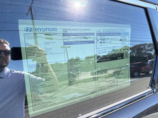 2026 Hyundai Palisade Calligraphy
