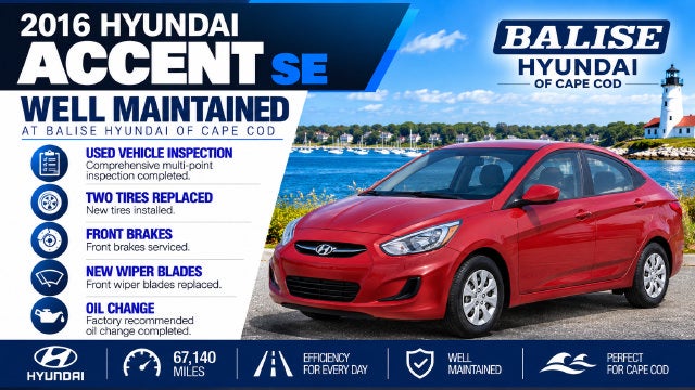 2016 Hyundai Accent SE