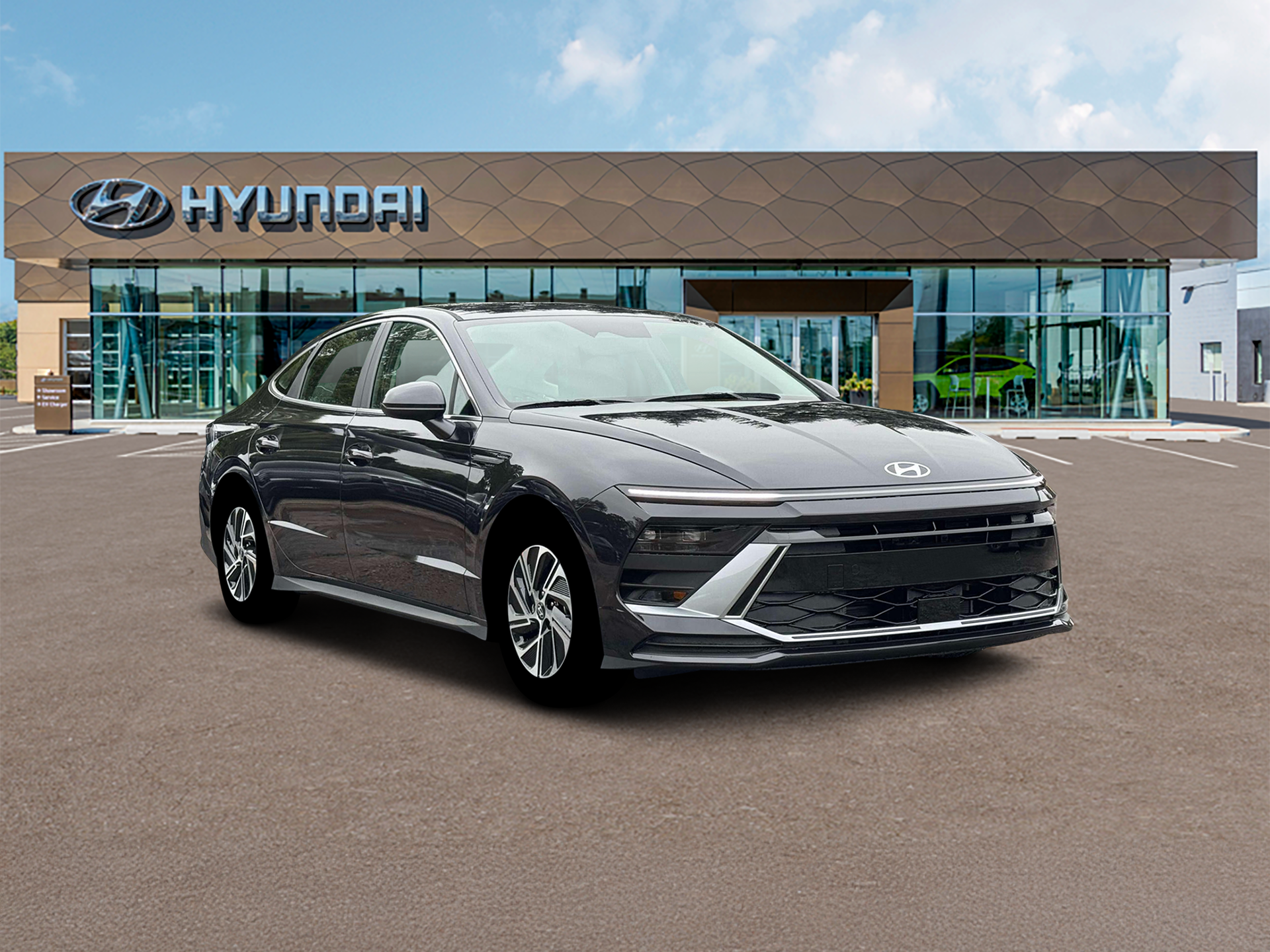 2026 Hyundai Sonata Hybrid Blue