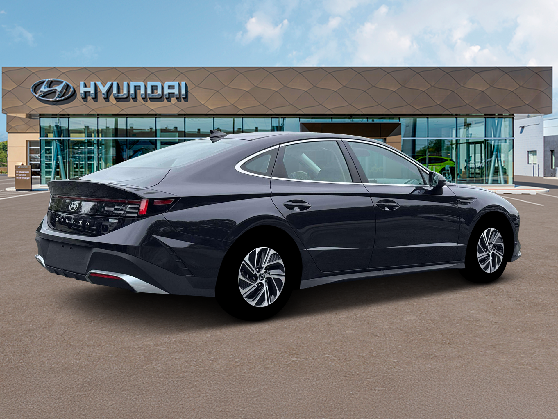 2026 Hyundai Sonata Hybrid Blue