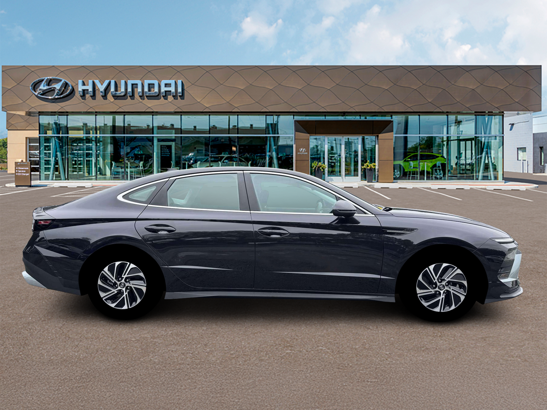 2026 Hyundai Sonata Hybrid Blue