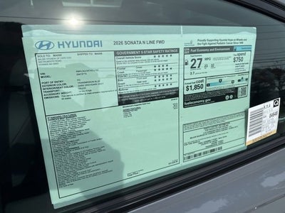 2026 Hyundai Sonata N Line
