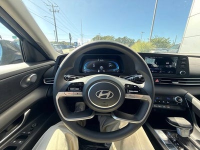 2026 Hyundai Elantra Hybrid Blue