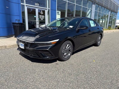 2026 Hyundai Elantra Hybrid Blue