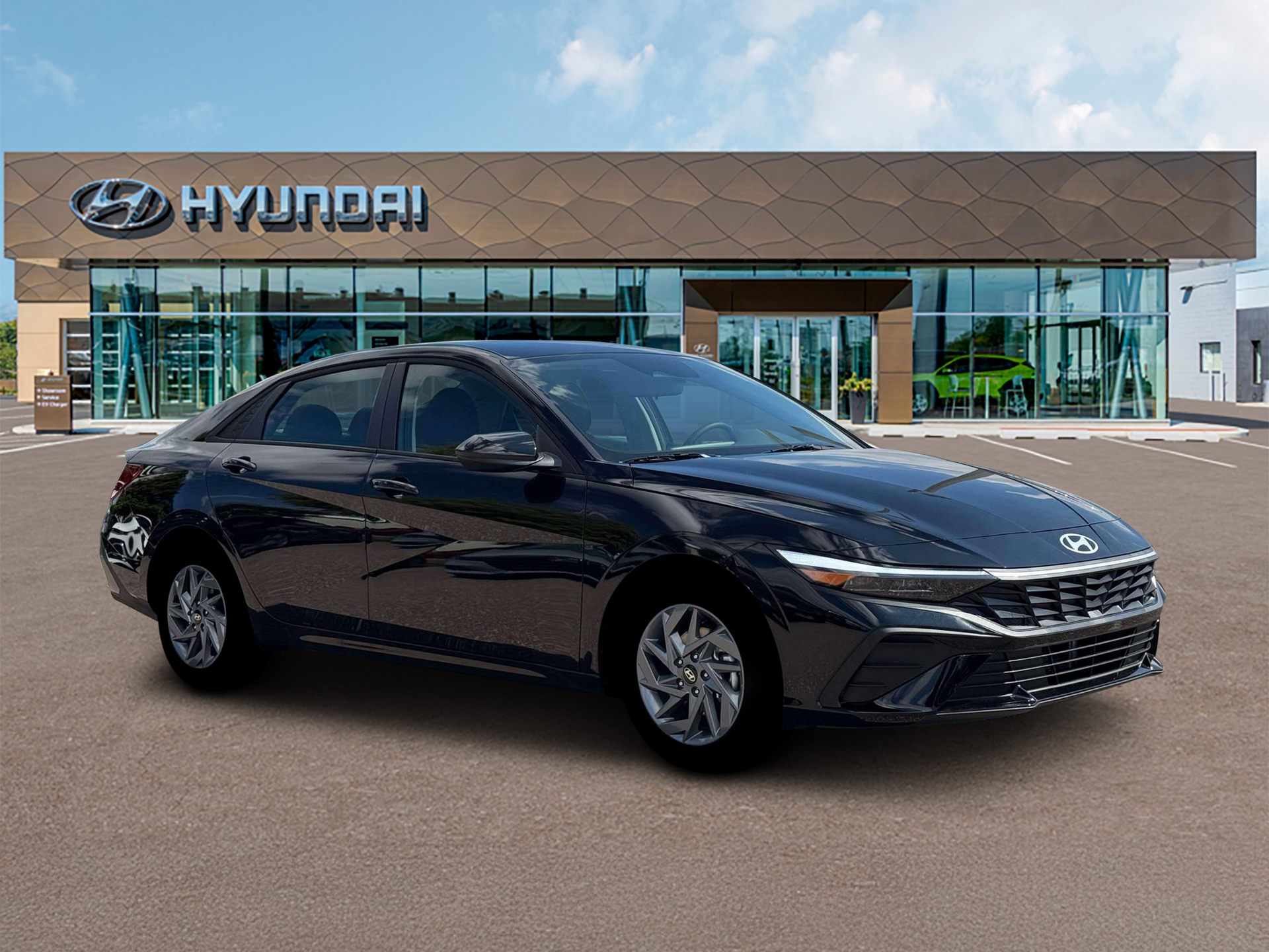 2026 Hyundai Elantra Hybrid Blue