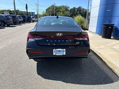 2026 Hyundai Elantra Hybrid Blue
