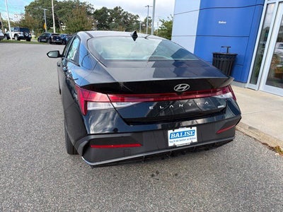 2026 Hyundai Elantra Hybrid Blue