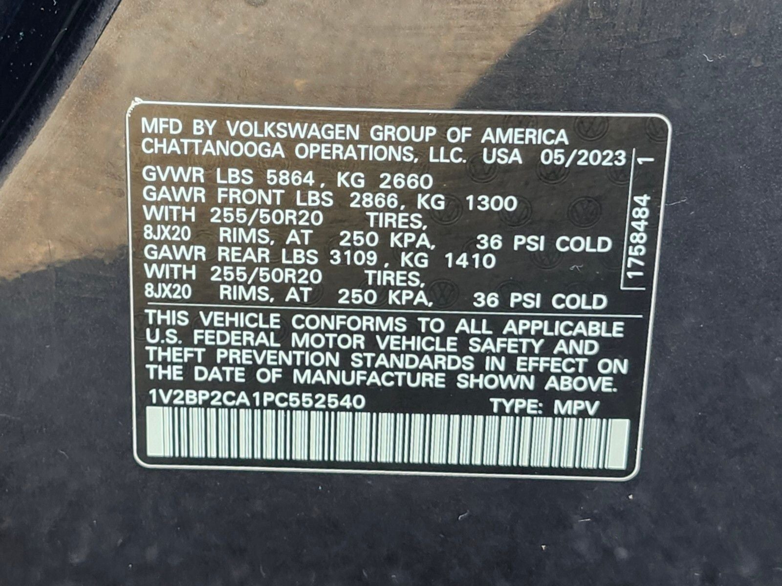 2023 Volkswagen Atlas 2.0T SEL