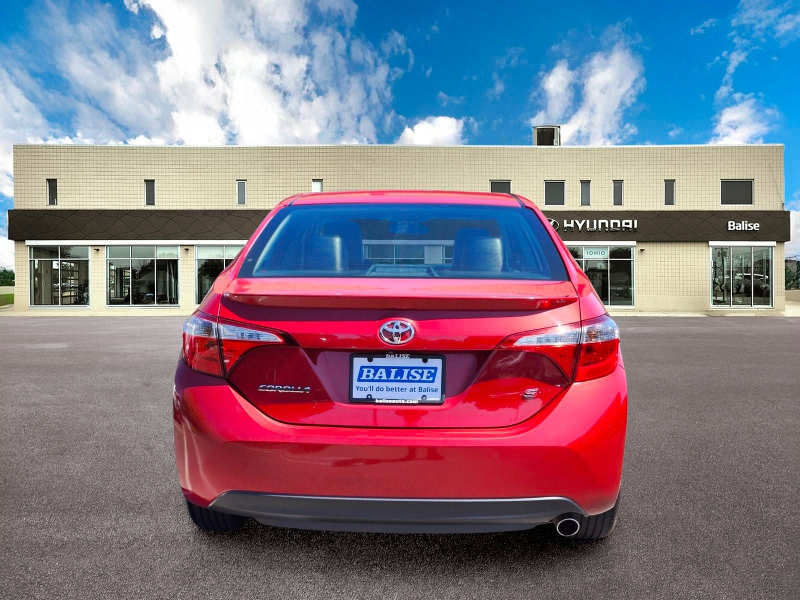 2016 Toyota Corolla S