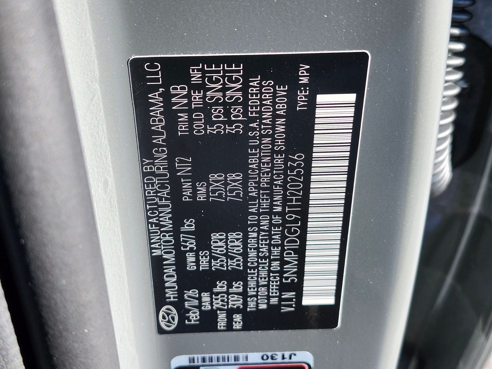2026 Hyundai Santa Fe SE