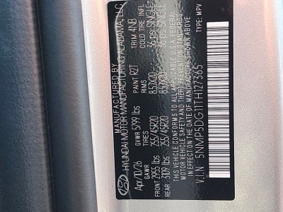 2026 Hyundai Santa Fe Hybrid Calligraphy