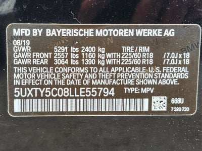 2020 BMW X3 xDrive30i