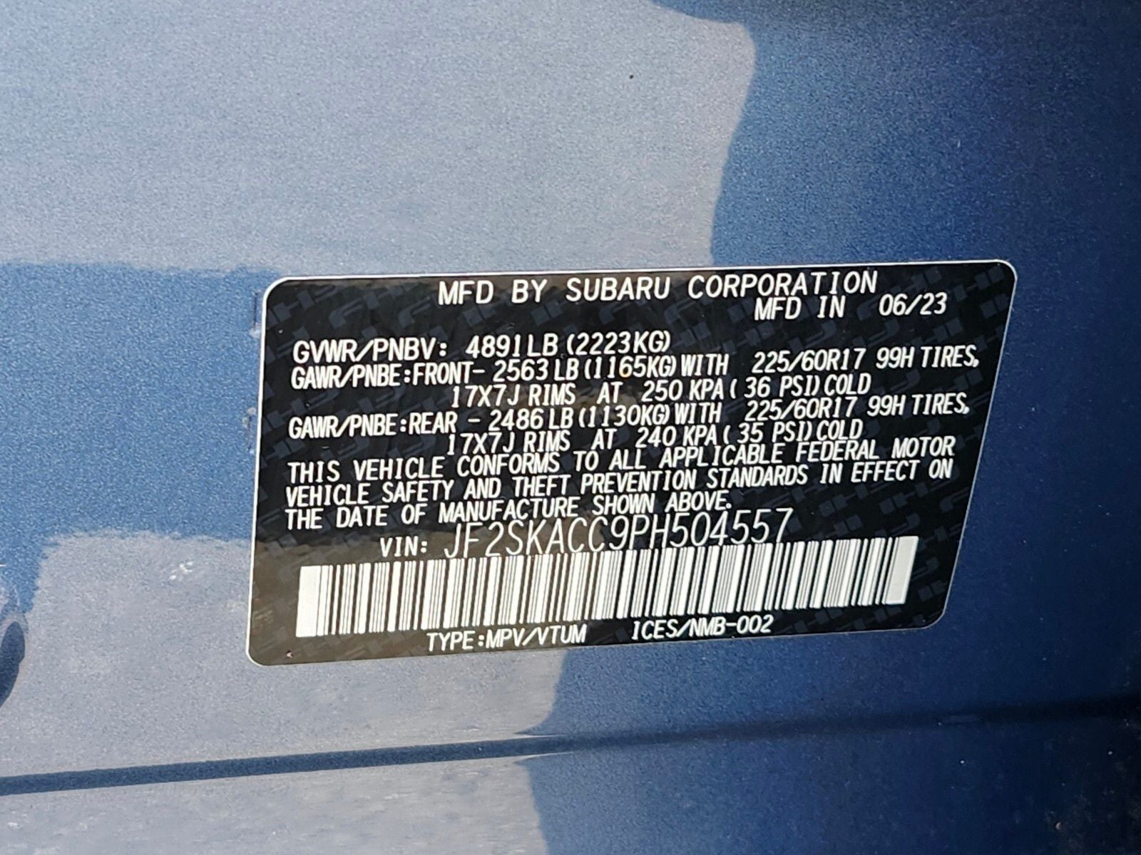 2023 Subaru Forester Base