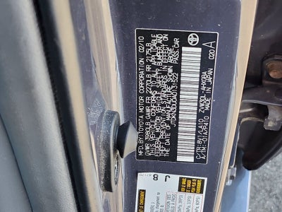 2010 Toyota Prius IV Solar Roof Package