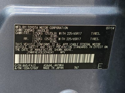 2014 Toyota RAV4 XLE
