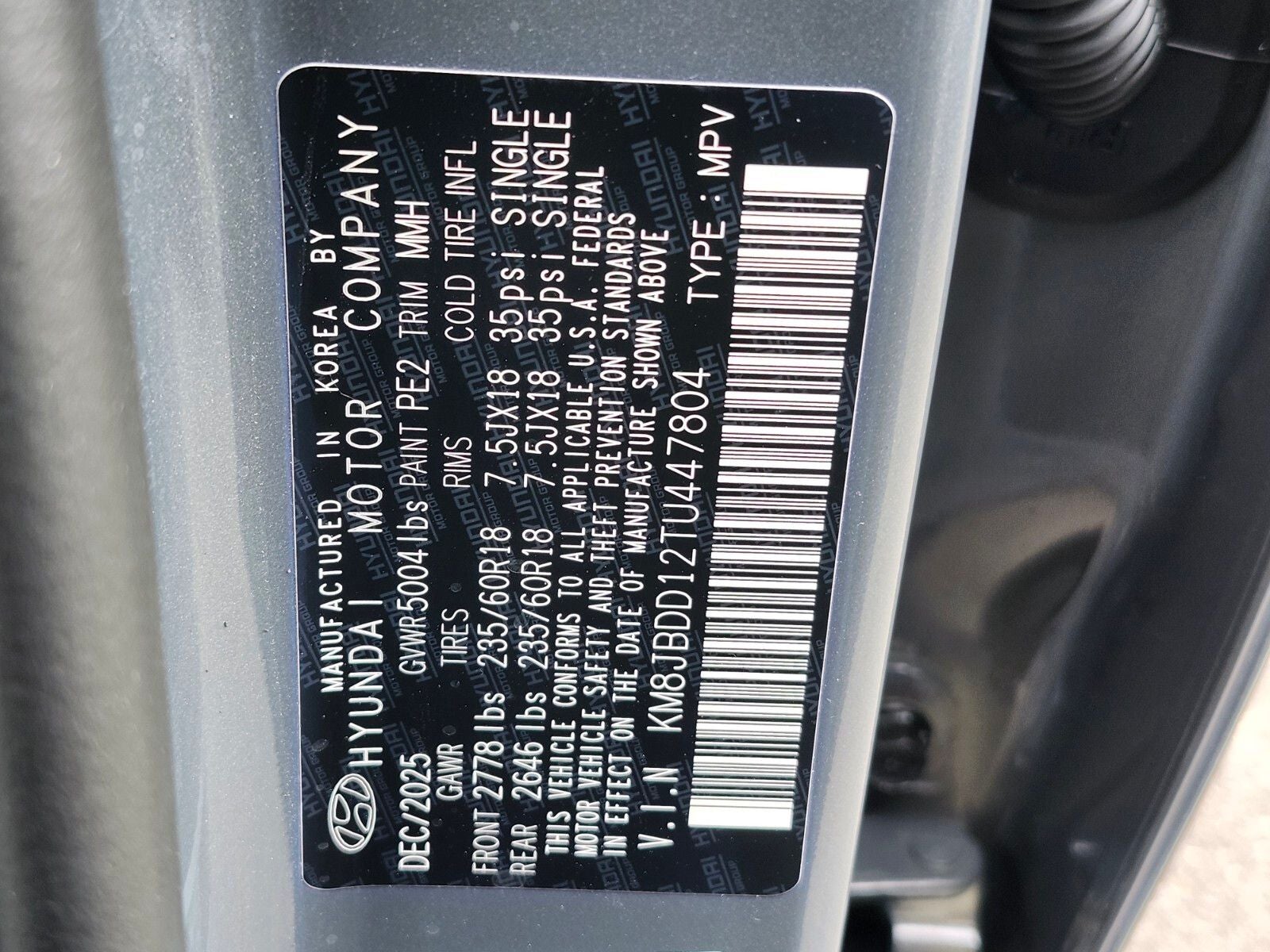 2026 Hyundai Tucson Hybrid SEL
