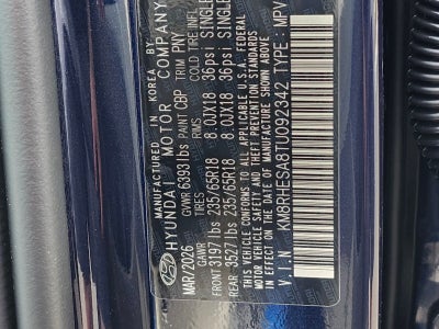 2026 Hyundai Palisade Hybrid SEL Premium 7 Passenger