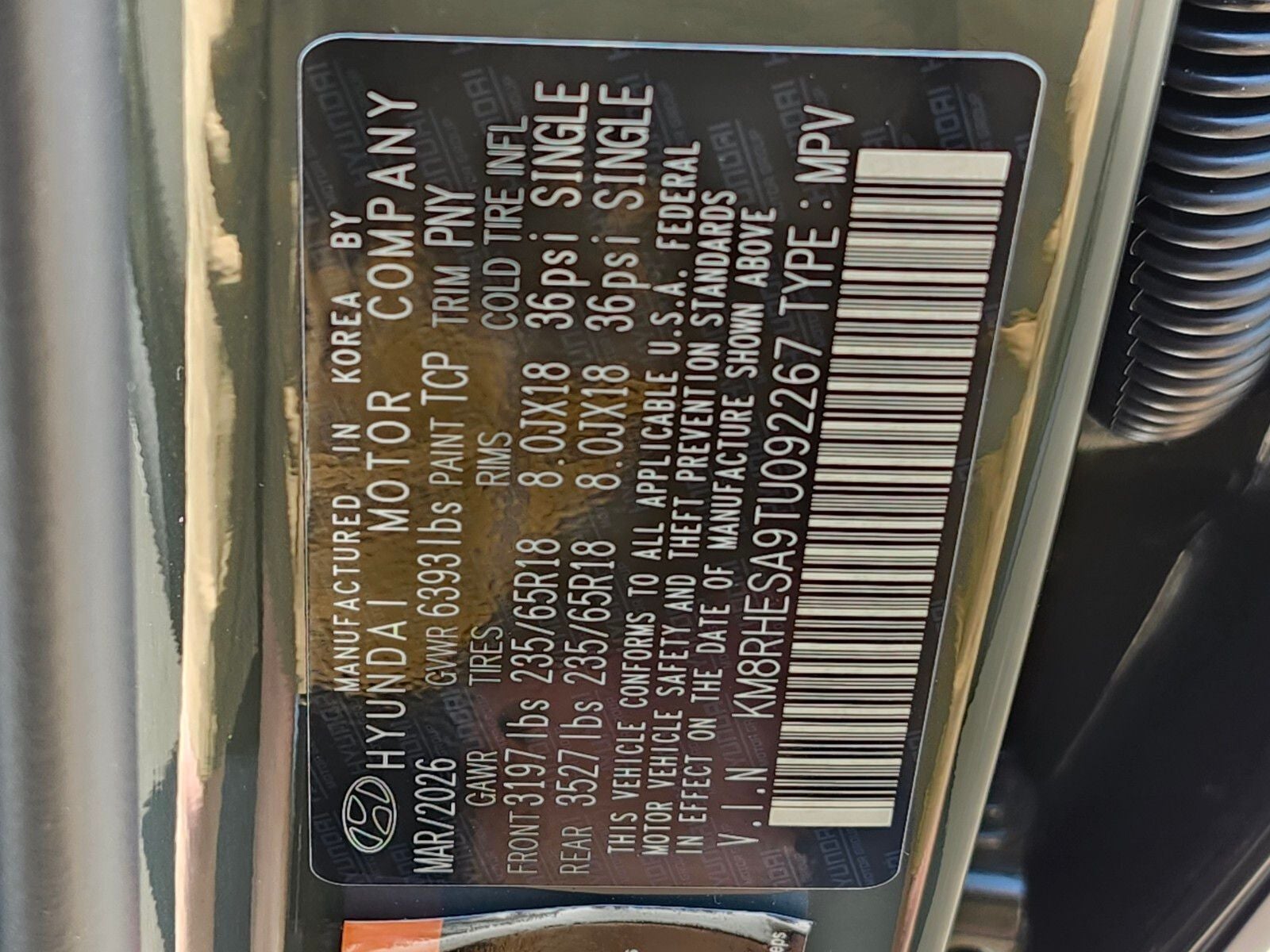 2026 Hyundai Palisade Hybrid SEL Premium 7 Passenger