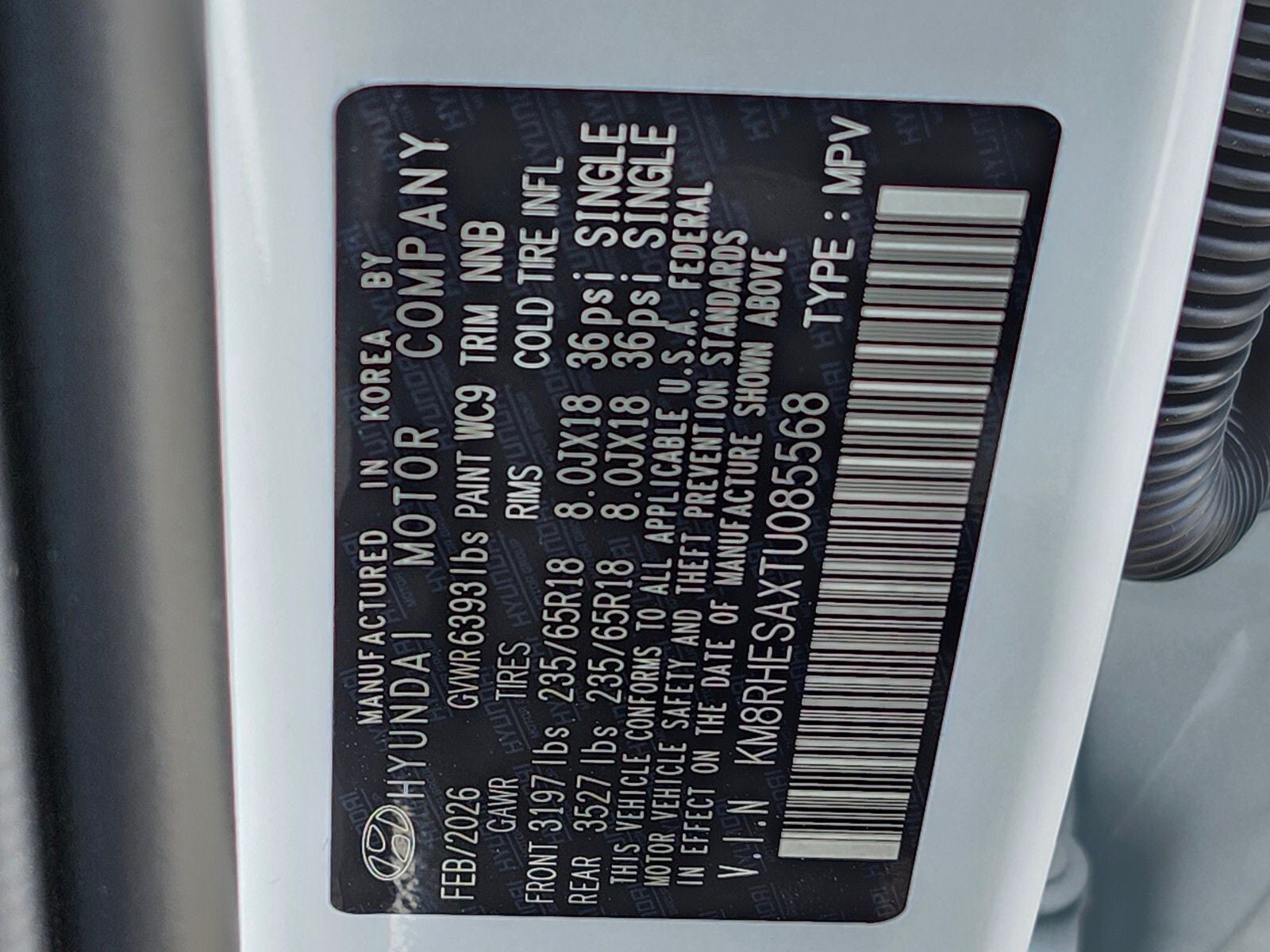 2026 Hyundai Palisade Hybrid SEL Premium 7 Passenger