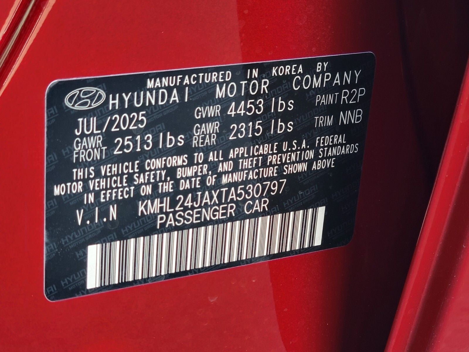 2026 Hyundai Sonata SE