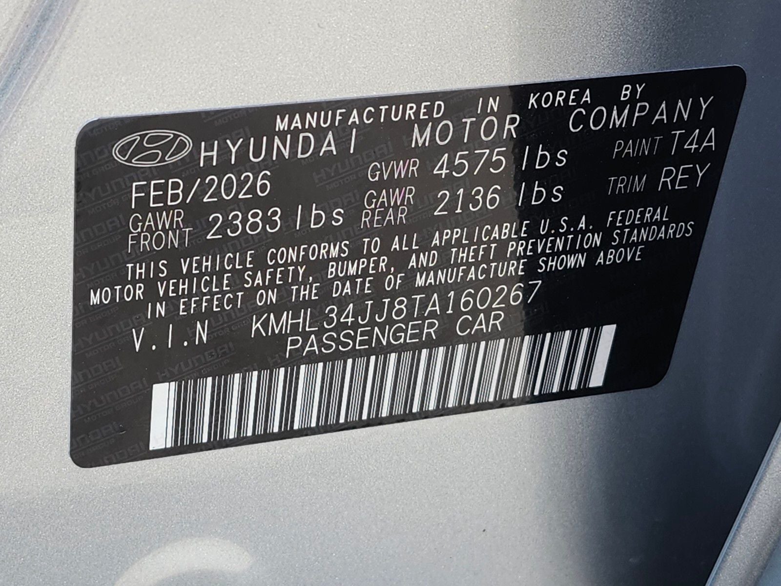 2026 Hyundai Sonata Hybrid SEL