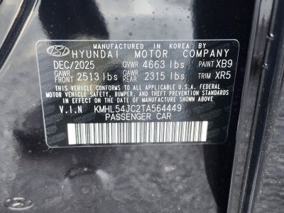 2026 Hyundai Sonata N Line