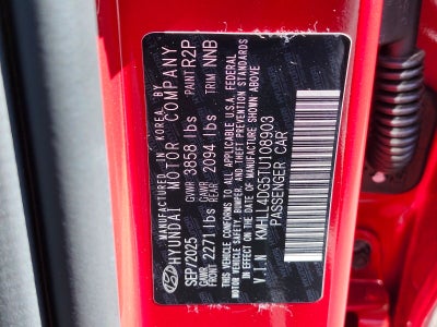 2026 Hyundai Elantra SE