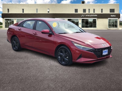 2021 Hyundai Elantra Hybrid Blue