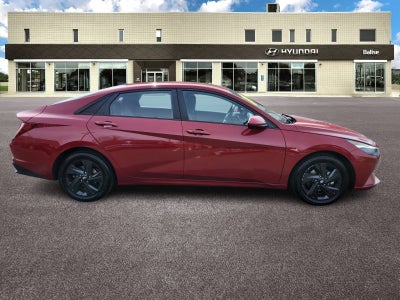 2021 Hyundai Elantra Hybrid Blue