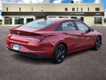 2021 Hyundai Elantra Hybrid Blue