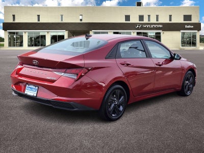 2021 Hyundai Elantra Hybrid Blue