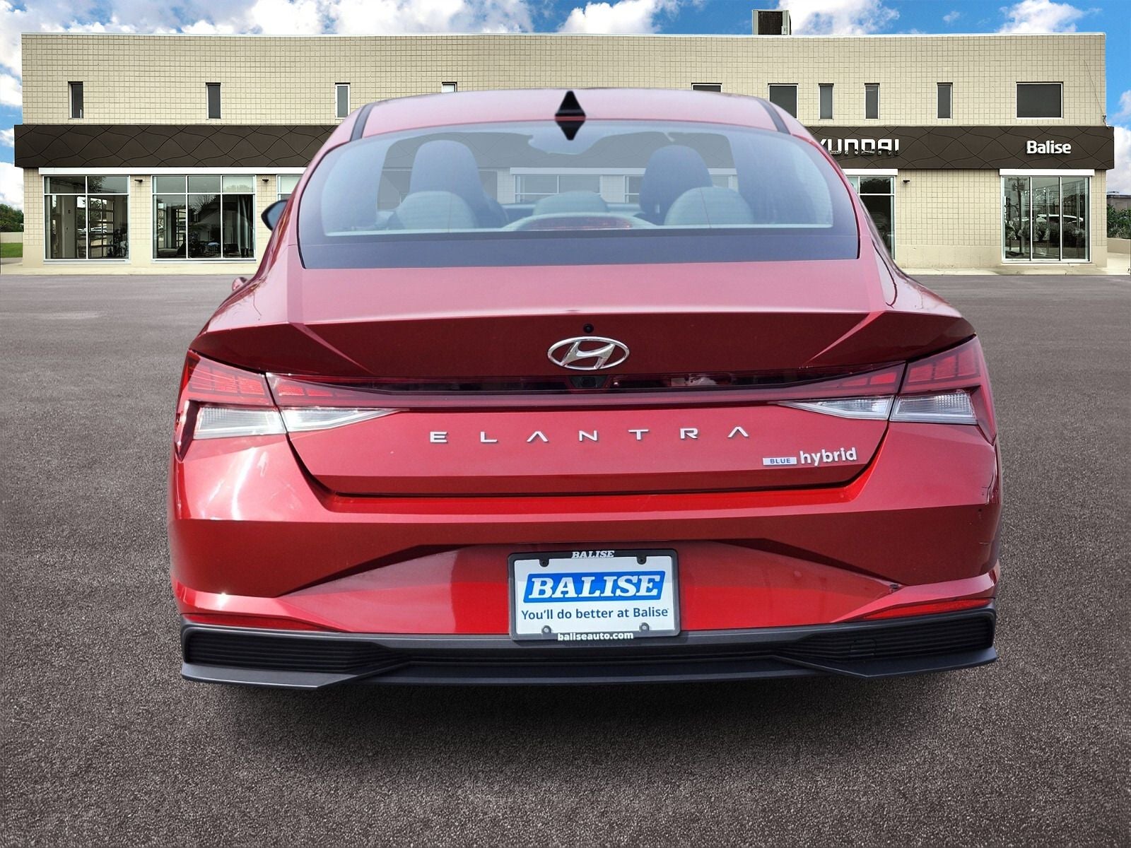 2021 Hyundai Elantra Hybrid Blue