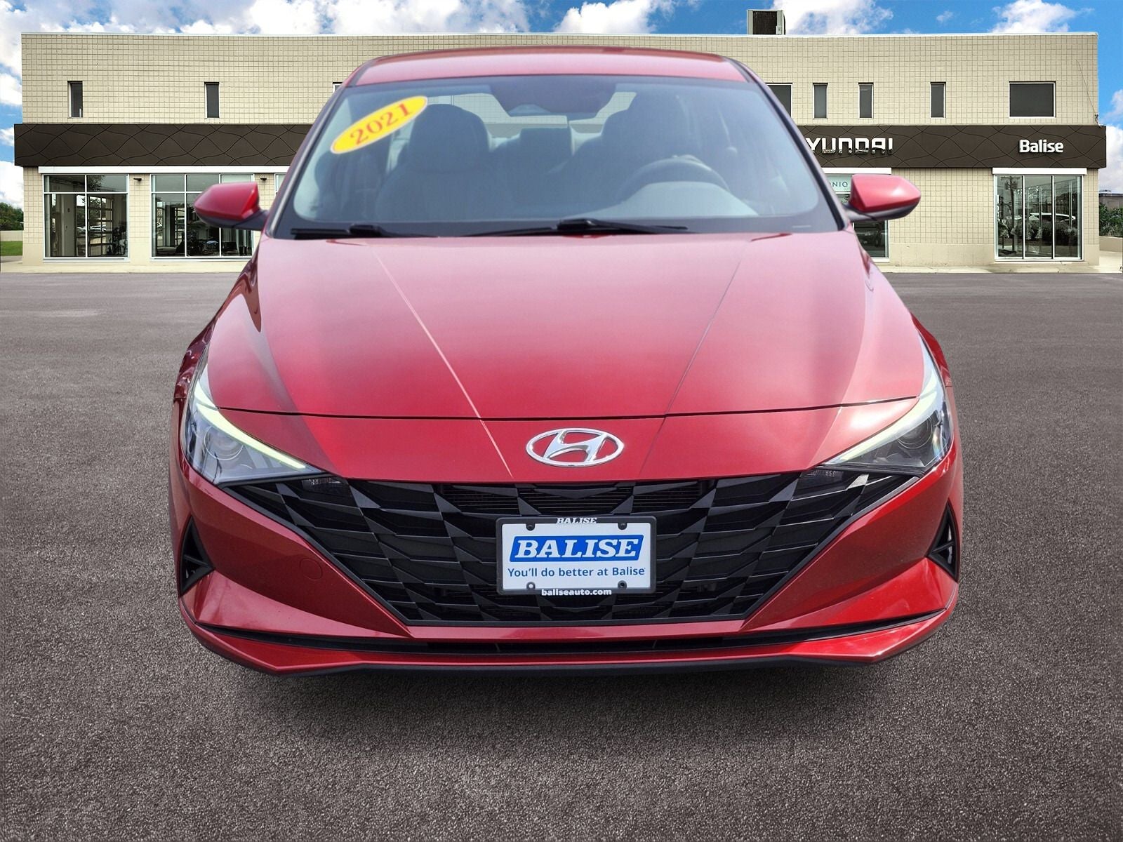 2021 Hyundai Elantra Hybrid Blue