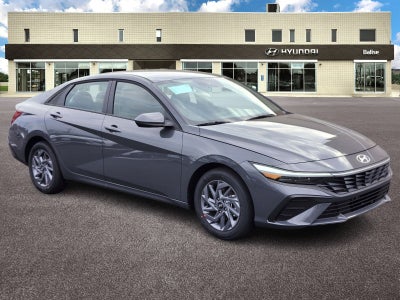 2026 Hyundai Elantra Hybrid Blue