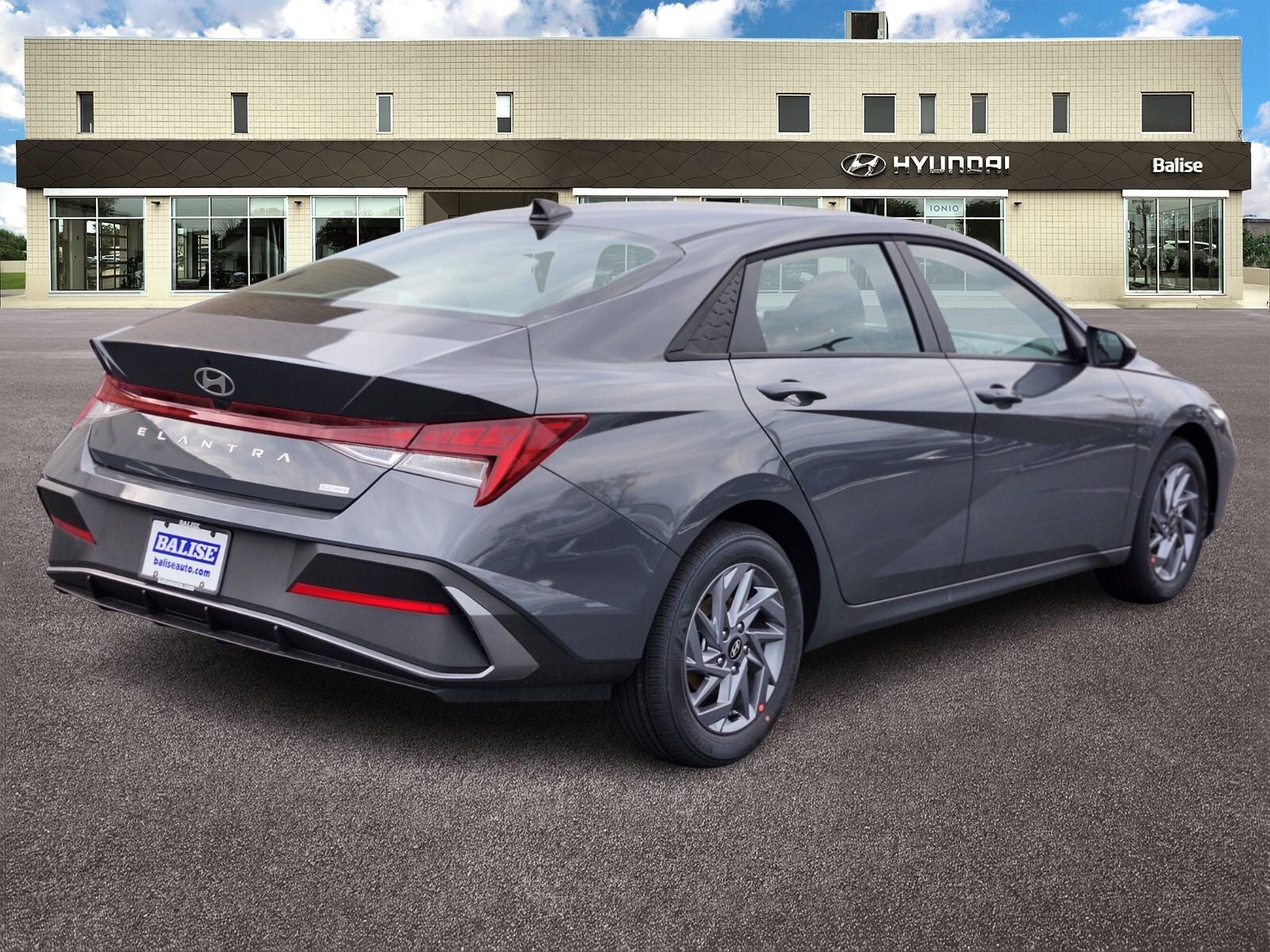 2026 Hyundai Elantra Hybrid Blue