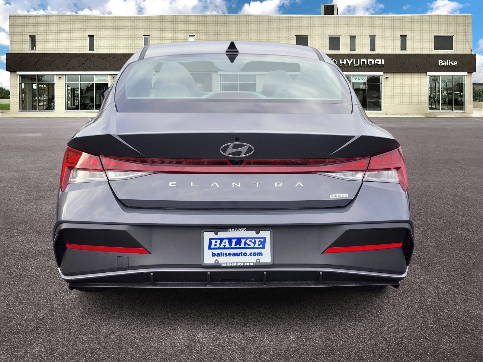 2026 Hyundai Elantra Hybrid Blue