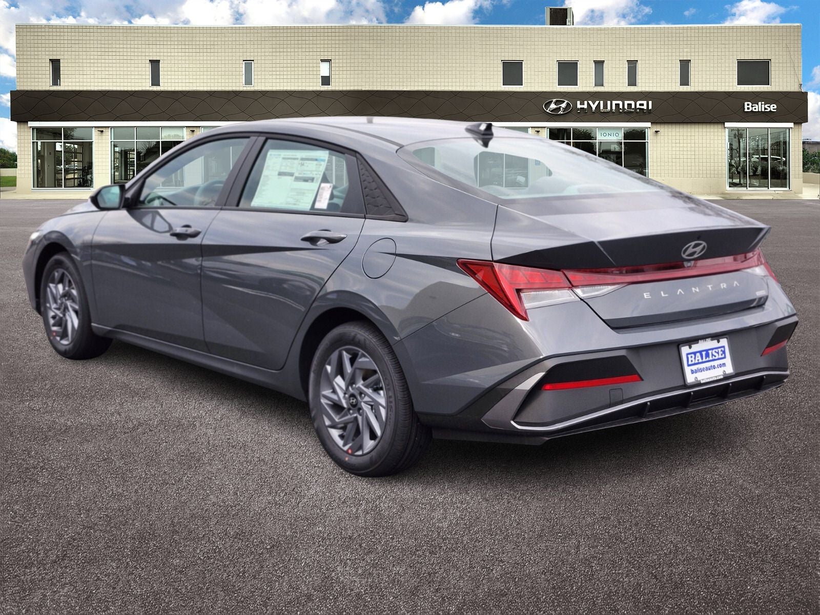 2026 Hyundai Elantra Hybrid Blue