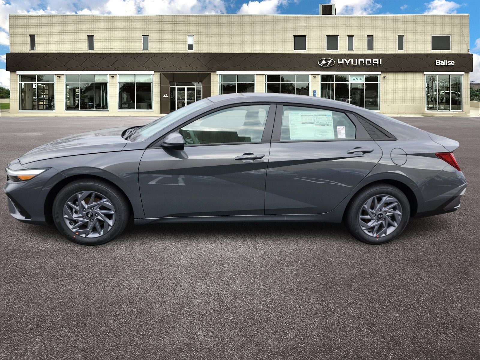2026 Hyundai Elantra Hybrid Blue