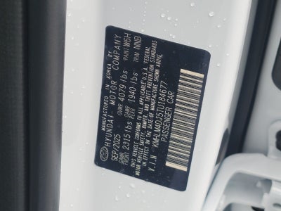 2026 Hyundai Elantra Hybrid SEL Sport