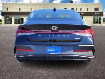 2024 Hyundai Elantra Hybrid Blue