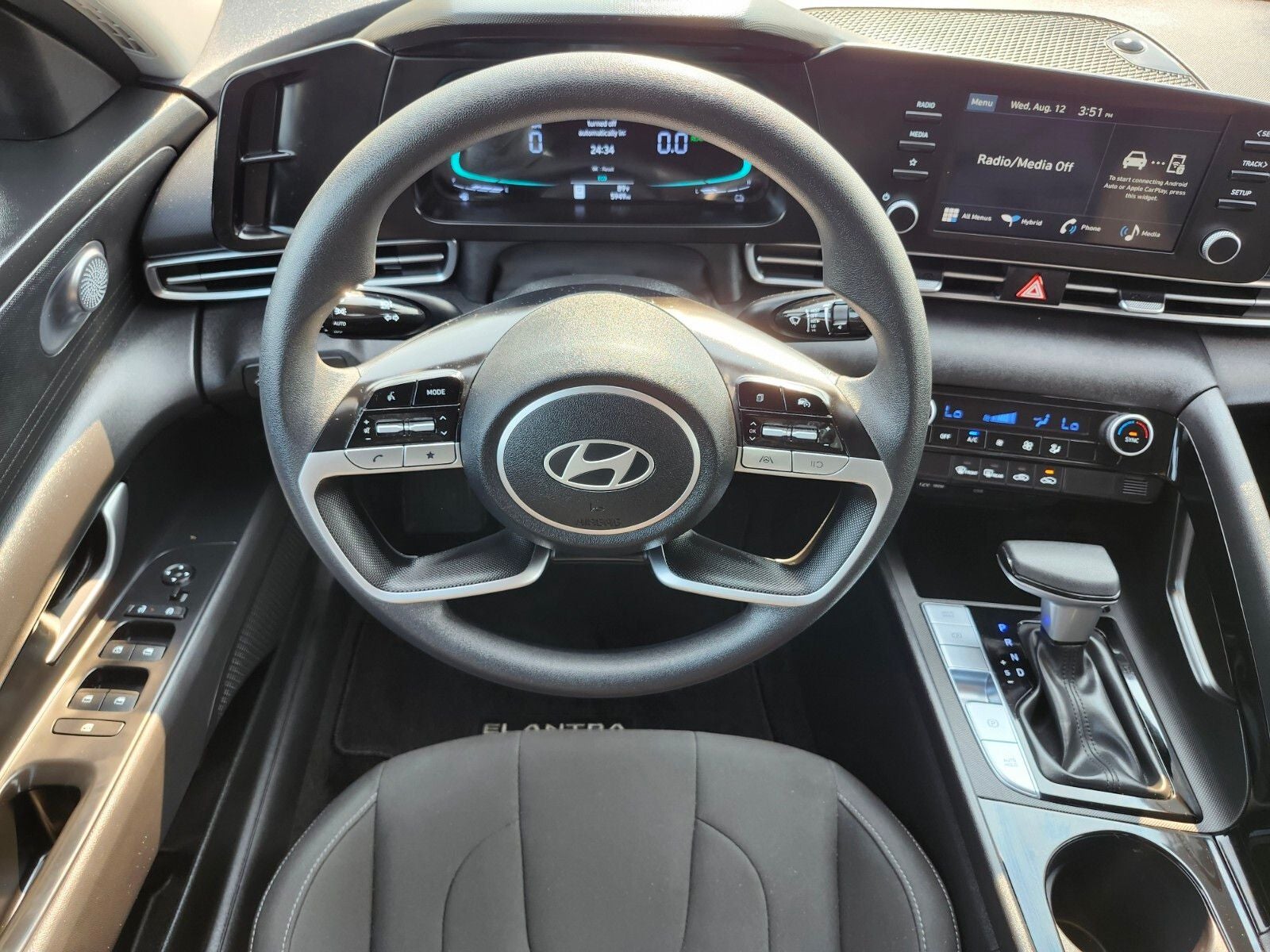 2026 Hyundai Elantra Hybrid Blue