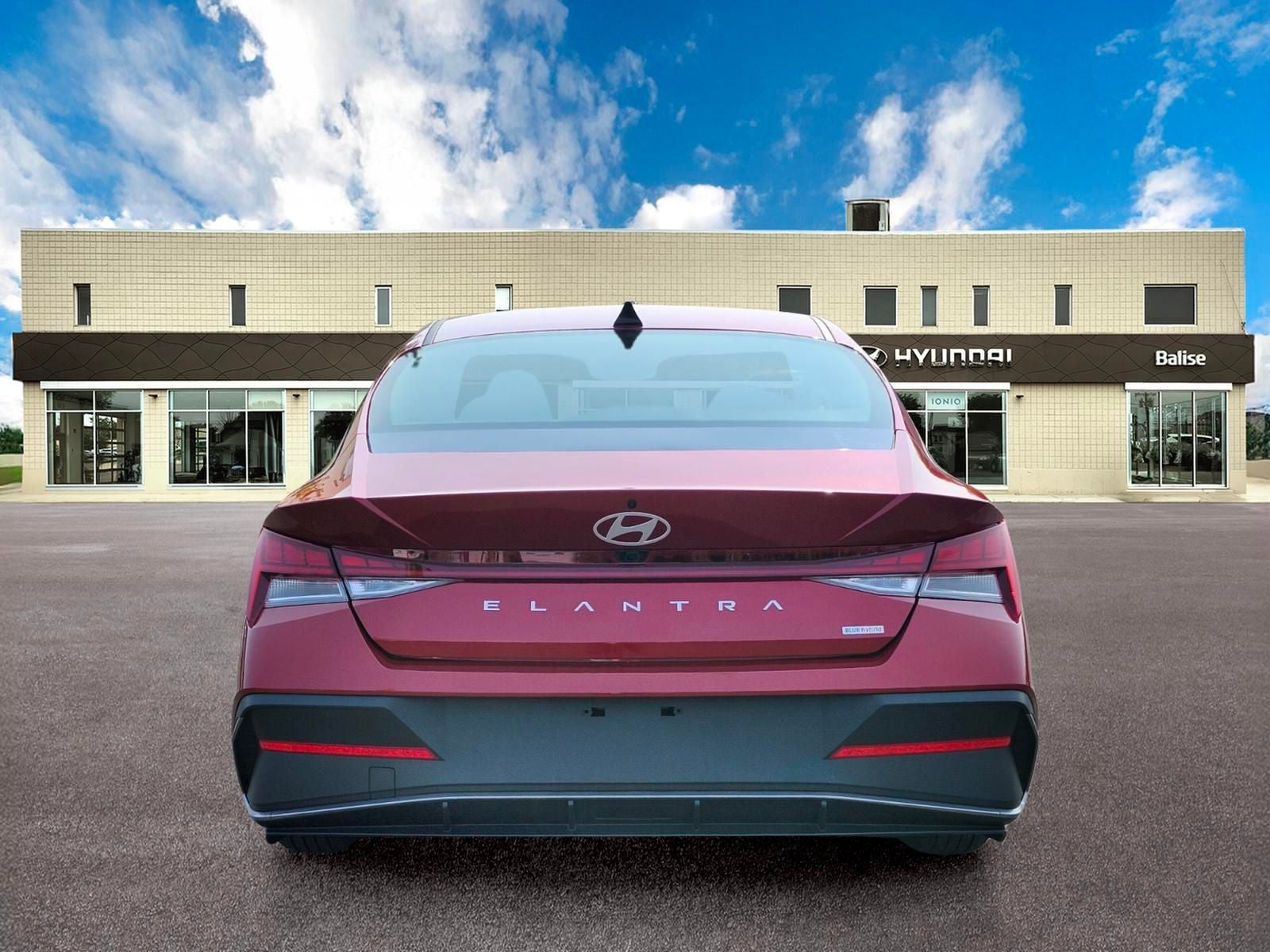2026 Hyundai Elantra Hybrid Blue