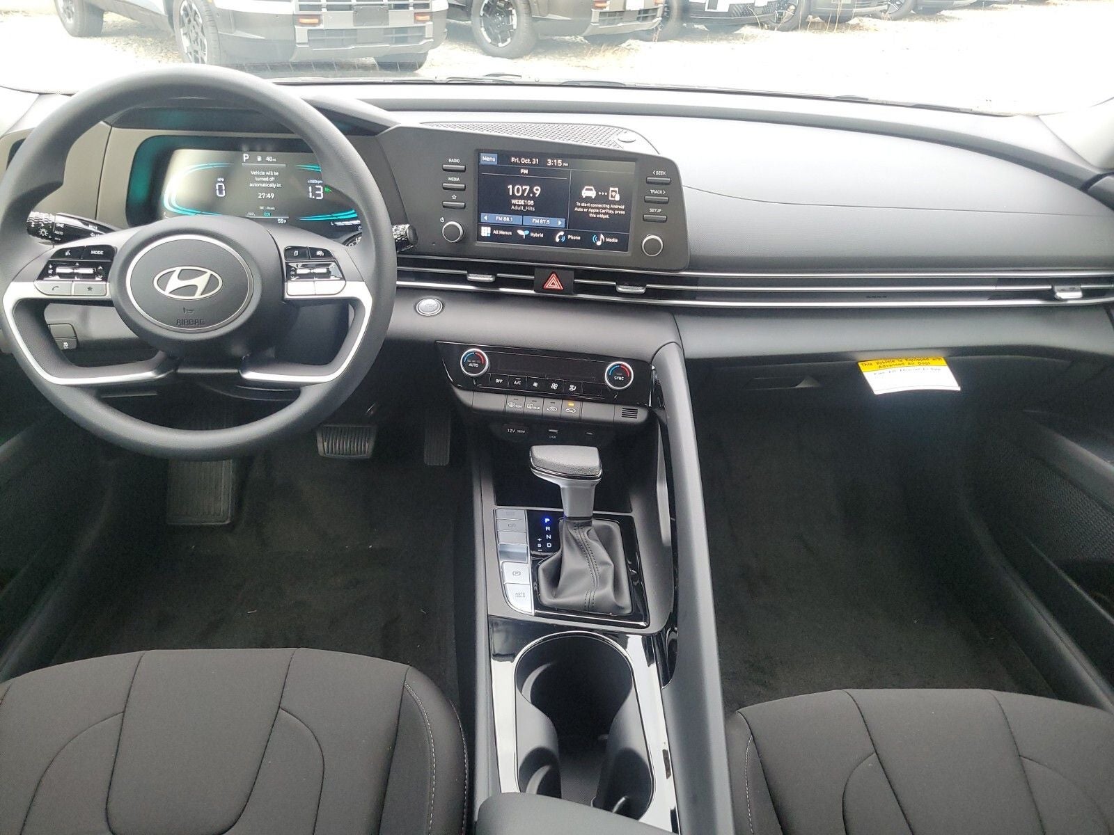2026 Hyundai Elantra Hybrid Blue