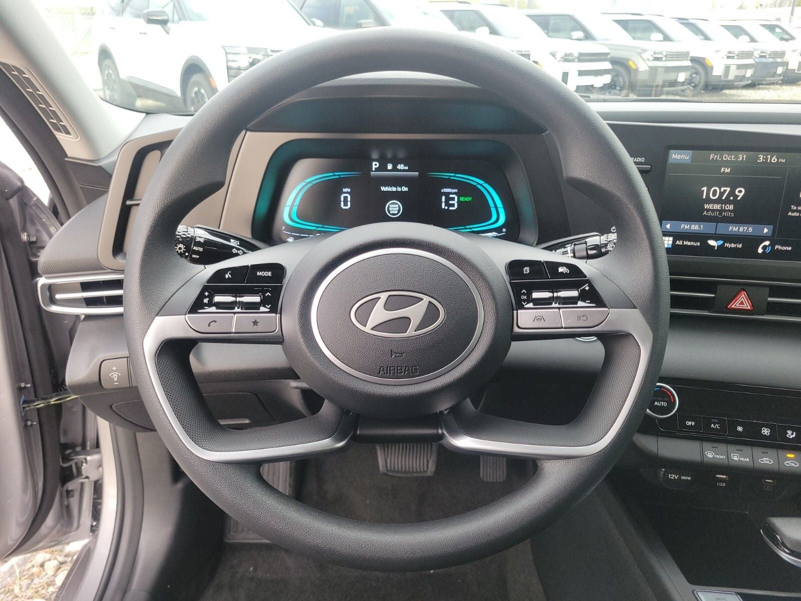 2026 Hyundai Elantra Hybrid Blue