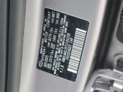 2026 Hyundai Elantra Hybrid Blue