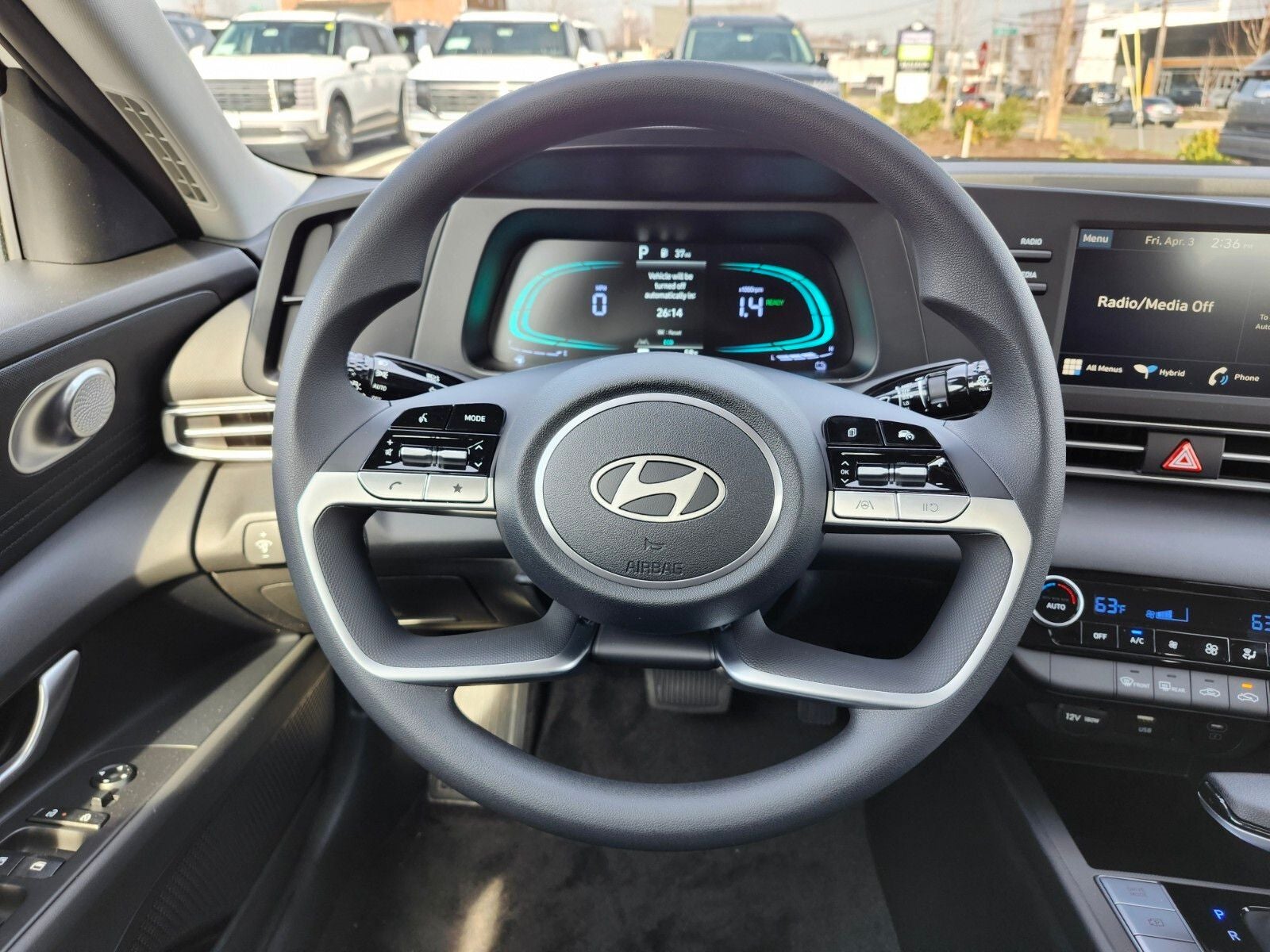 2026 Hyundai Elantra Hybrid Blue